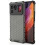 Mobigear Honeycomb Xiaomi Mi 11 Ultra Hülle Hardcase Backcover Stoßfest - Schwarz