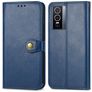 Mobigear Snap Button Vivo Y76 Hülle Klapphülle Geldbörse - Blau
