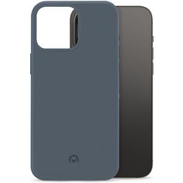 Mobilize Rubber Gelly iPhone 14 Pro Max Hülle Flexibles TPU Backcover - Matt Blue