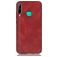 Mobigear Stitch Huawei P40 Lite E Hülle Backcover - Rot