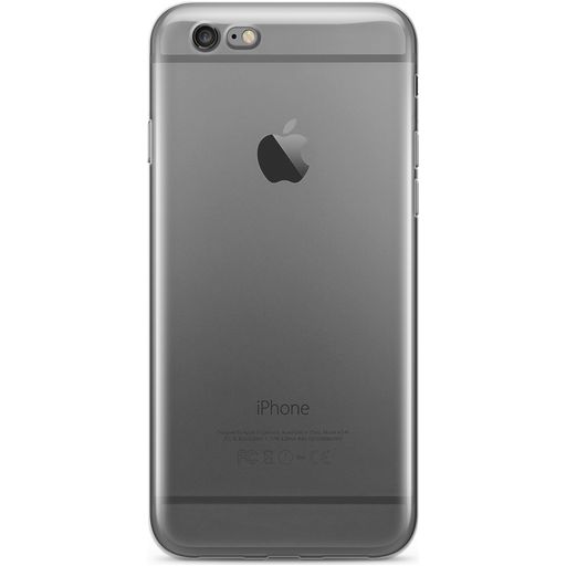 Mobigear Basics Durchsichtig iPhone 6s Hülle Flexibles TPU Backcover - Transparent