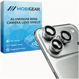 Mobigear Single Lens iPhone 18 Pro Max Panzerglas Gehärtetes Glas Kameralinsen Schutz - Hüllenfreundlich - Silber