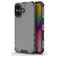 Mobigear Honeycomb iPhone 16 Hülle Hardcase Backcover Stoßfest - Schwarz