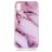Mobigear Marble iPhone XS Max Hülle Flexibles TPU Backcover - Lila