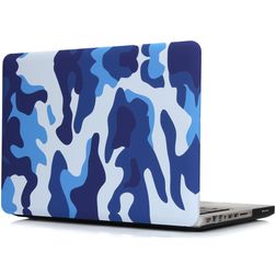 Mobigear Design MacBook Pro 15 Zoll (2016-2019) Hardcase Hülle MacBook Case - Sea Camauflage - Model A1707 / A1990