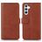 Mobigear Wallet Samsung Galaxy A35 Hülle Klapphülle Geldbörse - Braun