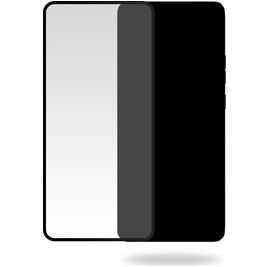 Mobilize Premium Motorola Edge 50 Pro Panzerglas Gehärtetes Glas Displayschutz - Hüllenfreundlich - Schwarz