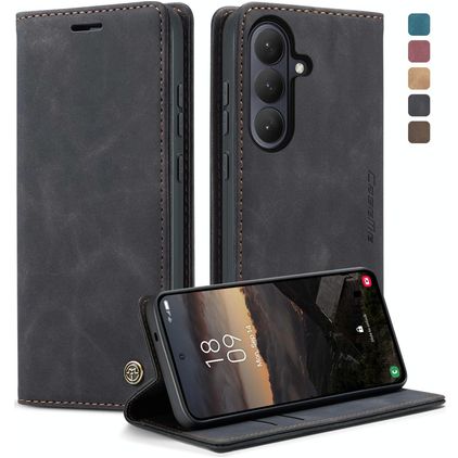 CaseMe 013 Samsung Galaxy S26 Hülle Klapphülle Geldbörse - Schwarz