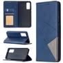 Mobigear Rhombus Slim Samsung Galaxy S20 FE Hülle Klapphülle - Blau