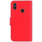 Mobigear Wallet Xiaomi Mi 8 SE Hülle Klapphülle Geldbörse - Rot