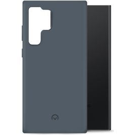 Mobilize Rubber Gelly Samsung Galaxy S23 Ultra Hülle Flexibles TPU Backcover - Matt Blue