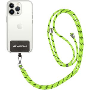Mobigear Lanyard Verstellbare Universal-Handykette - Schwarz / Grün