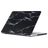 Mobigear Marble MacBook Air 15 Zoll (2023-2026) Hardcase Hülle MacBook Case - Schwarz - Model A2941 / A3114 / A3241 / A3448