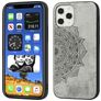 Mobigear Mandala iPhone 12 Pro Max Hülle Hardcase Backcover - Grau