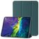 Mobigear Tri-Fold Gel iPad 11 (2025) Hülle TPU,Kunstleder Klapphülle - Grün