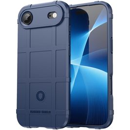 Mobigear Rugged Shield iPhone Air Hülle Flexibles TPU Backcover Stoßfest - Blau