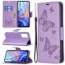 Mobigear Butterfly POCO M4 Pro 5G Hülle Klapphülle Geldbörse - Lila