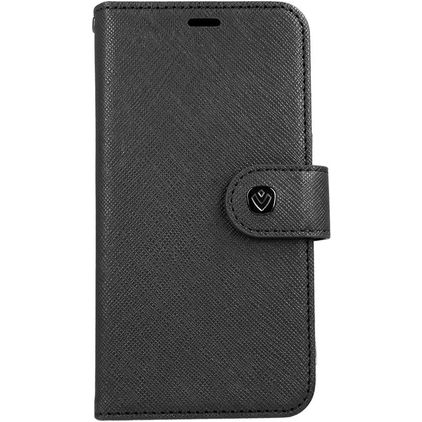 Valenta Premium iPhone 11 Hülle Klapphülle - Black Nuit