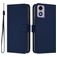 Mobigear Urban Wallet Motorola Moto E14 Hülle Klapphülle Geldbörse - Marineblau