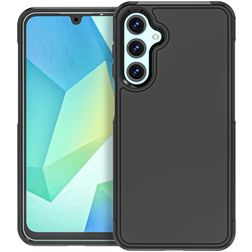 Mobigear Traveller Samsung Galaxy A16 Hülle Flexibles TPU Backcover - Schwarz