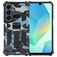 Mobigear Armor Stand Samsung Galaxy A16 Hülle Hardcase Backcover Stoßfest mit Ständer - Blau