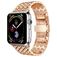 Mobigear Dragon Edelstahl Apple Watch Armband Faltschließe - 49/46/45/44 mm - Roségold