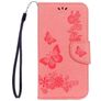 Mobigear Butterfly Samsung Galaxy S8 Hülle Klapphülle Geldbörse - Pink