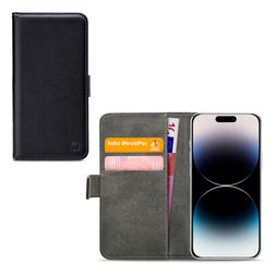 Mobilize Classic Gelly Wallet iPhone 14 Pro Klapphülle Portemonnaie - Schwarz