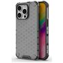 Mobigear Honeycomb iPhone 16 Pro Hülle Hardcase Backcover Stoßfest - Schwarz