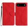 Mobigear Stitch iPhone Air Hülle Klapphülle Geldbörse - Rot