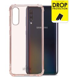 My Style Protective Flex Samsung Galaxy A50 Hülle Flexibles TPU Backcover Stoßfest - Soft Pink