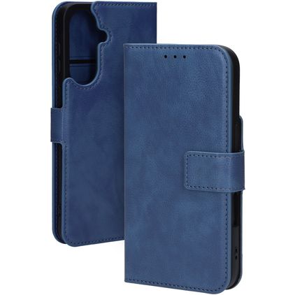 Mobiparts Classic Wallet Samsung Galaxy A37 MagSafe Hülle Klapphülle - Steel Blue