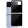 Mobigear Premium Samsung Galaxy Z Flip 4 Panzerglas Gehärtetes Glas Rückseitenschutz - Hüllenfreundlich - Schwarz