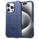 Mobigear Rugged Shield iPhone 16 Pro Hülle Flexibles TPU Backcover Stoßfest - Blau