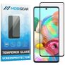 Mobigear Premium Samsung Galaxy A71 Panzerglas Gehärtetes Glas Displayschutz - Hüllenfreundlich - Schwarz
