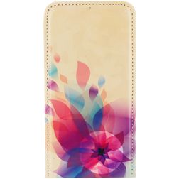 Mobilize Premium Magnet iPhone 5C Hülle Flipcase - Fire Flower