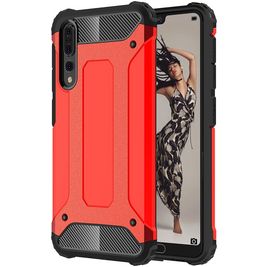 Mobigear Outdoor Huawei P20 Pro Hülle Hardcase Backcover Stoßfest - Rot Mobigear Outdoor Huawei P20 Pro Hülle Hardcase Backcover Stoßfest - Rot