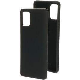 Mobiparts Samsung Galaxy A71 Silikon Hülle Backcover - Schwarz