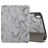Mobigear Tri-Fold Marble iPad Air 11 Zoll (2025) Hülle Klapphülle + Stifthalter - Grau