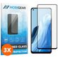 Mobigear Premium OPPO Reno 7 4G Panzerglas Gehärtetes Glas Displayschutz - Hüllenfreundlich - Schwarz (3er Pack)