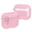 Mobigear Crystal Clip Apple AirPods 4 Hardcase Hülle - Pink