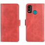 Mobigear Slim Magnet HONOR 9X Lite Hülle Klapphülle Geldbörse - Rot