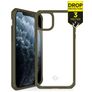 ITSkins HybridSolid iPhone 11 Pro Hülle Hardcase Backcover Stoßfest - Kaki
