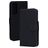 Mobiparts Wallet Samsung Galaxy S25 Edge Hülle Echtes Leder Klapphülle Geldbörse - Schwarz