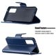 Mobigear Butterfly Samsung Galaxy S20 FE Hülle Klapphülle Geldbörse - Blau