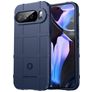 Mobigear Rugged Shield Google Pixel 10 Pro XL Hülle Flexibles TPU Backcover Stoßfest - Blau
