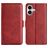 Mobigear Slim Magnet iPhone 17 Hülle Klapphülle Geldbörse - Rot