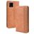 Mobigear Sensation Google Pixel 4 Hülle Klapphülle Geldbörse - Cognac