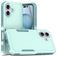 Mobigear Heavy Armor iPhone 16 Hülle Hardcase Backcover Stoßfest - Grün