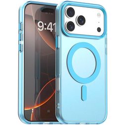 Mobigear Shockproof iPhone 18 Pro Max MagSafe Hülle Hardcase Backcover - Blau